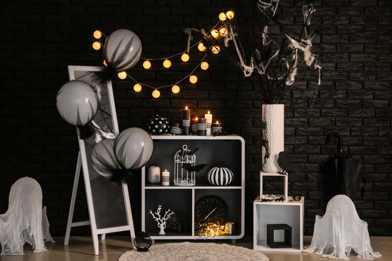 Déco dark pour Halloween.