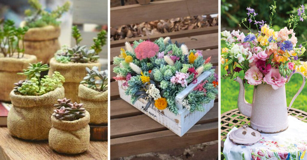 Des Pots De Fleurs Diy En Objets De Recuperation 15 Idees Inspirantes