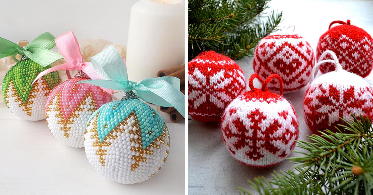 Boules de Noël DIY