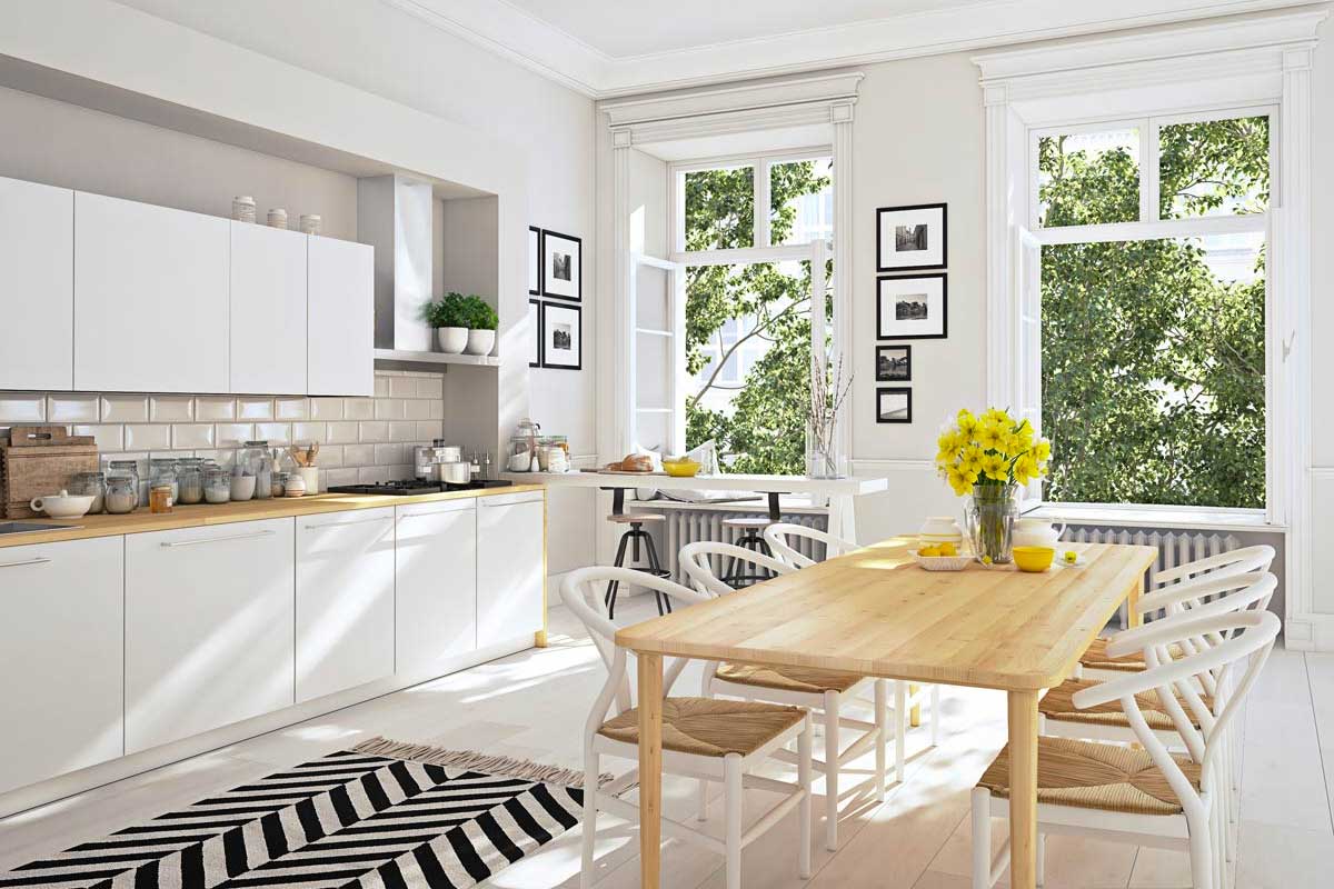 Cuisine De Style Nordique L am nager En 4 tapes Simples Interieurs 