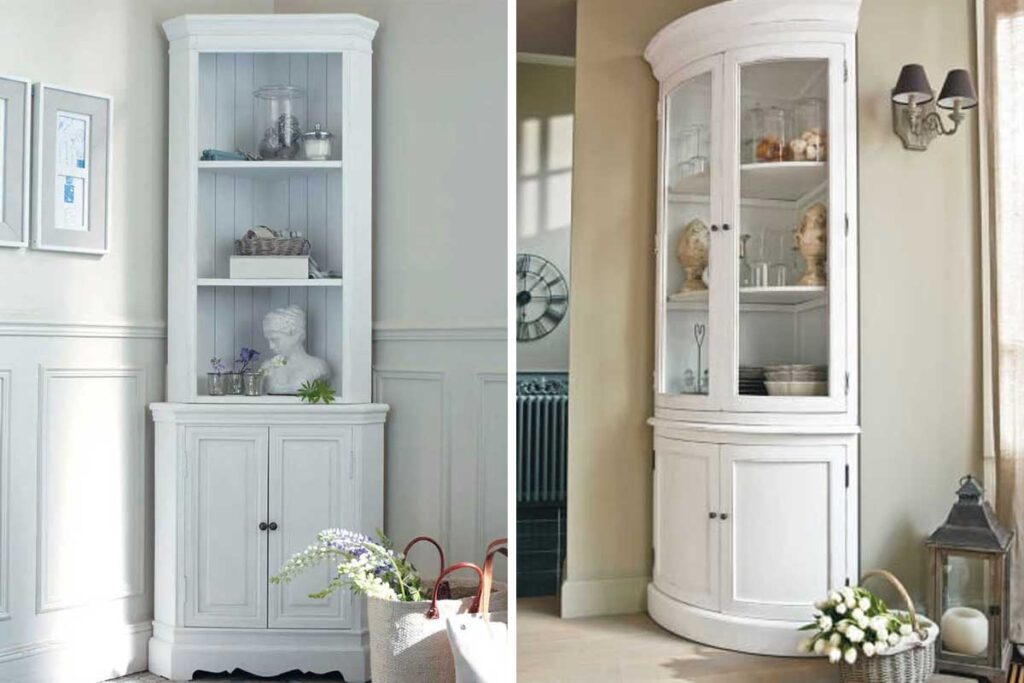 Un meuble d’angle dans le salon 8 modèles irrésistibles