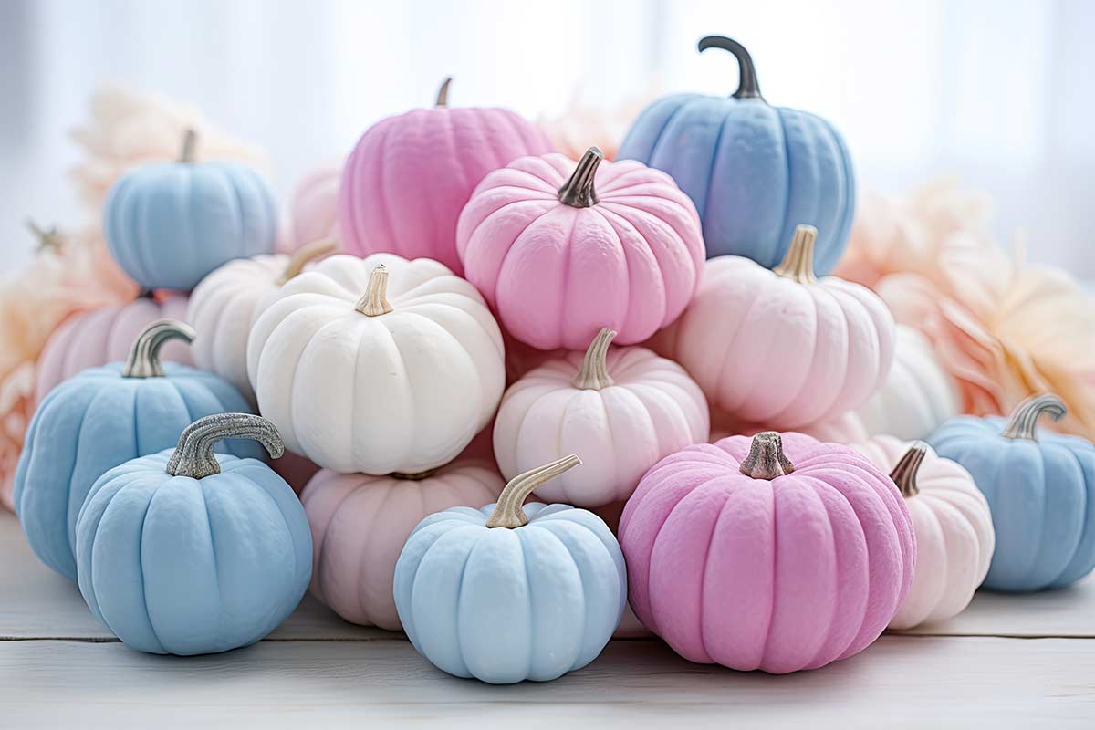 couleurs pastel décorations automne