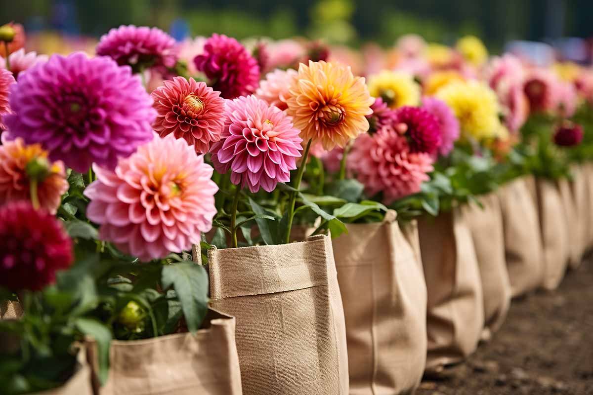 diviser les dahlias