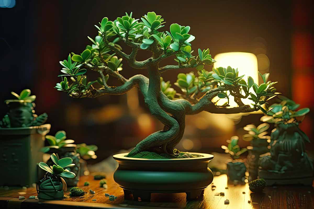bonsaï arbre de jade